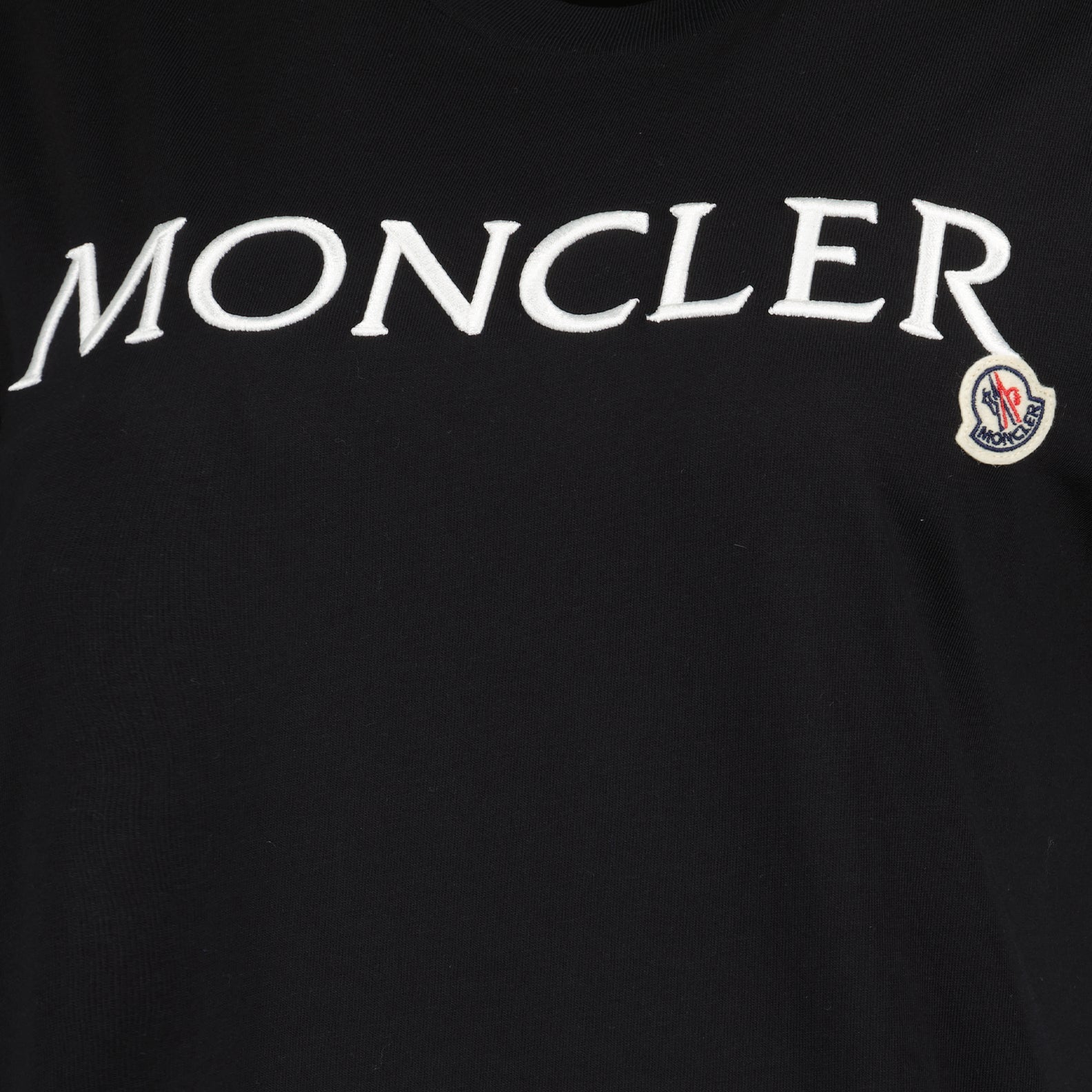 T-shirts T-shirt à logo Moncler Noir Femme
