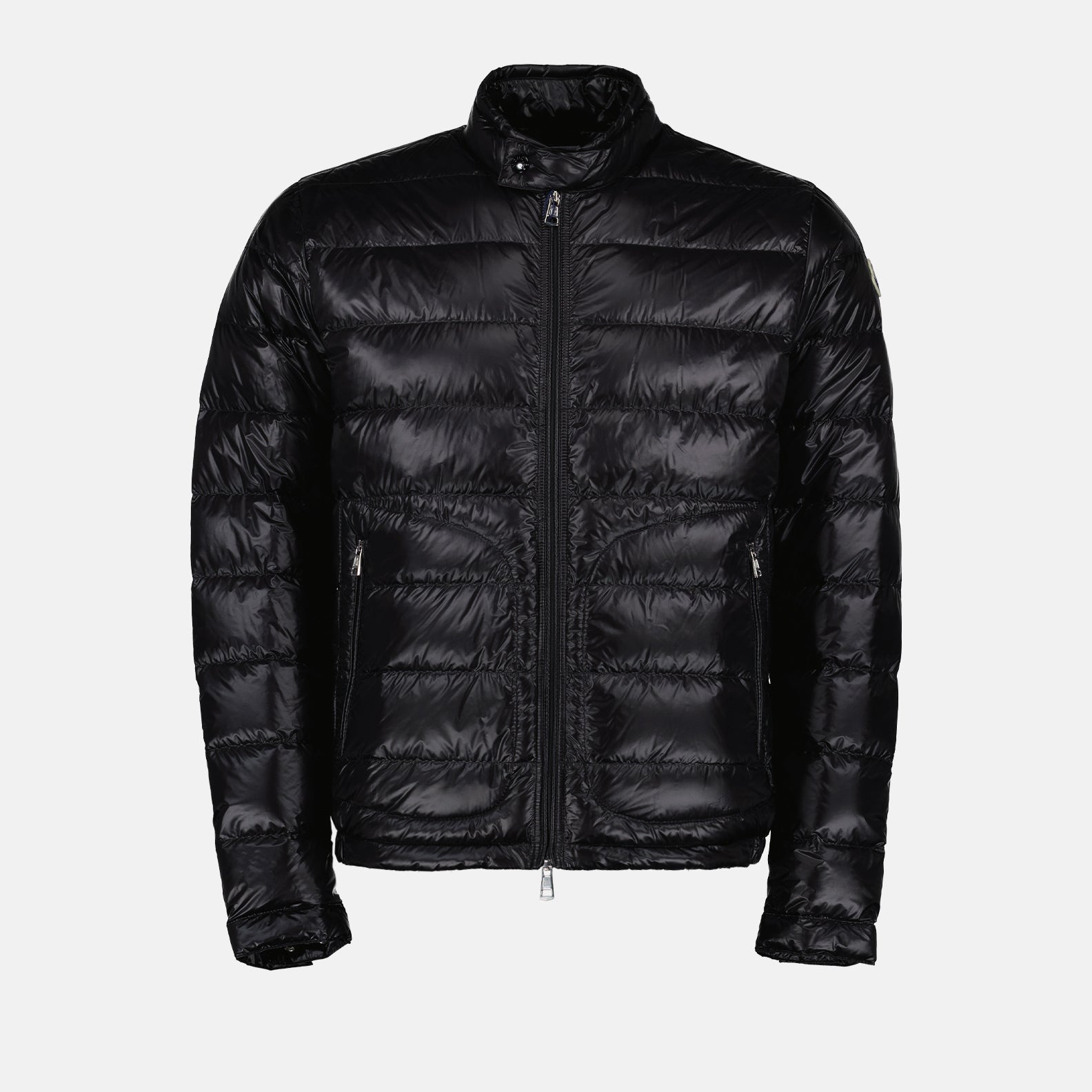 コート アコーラス ダウンジャケット Moncler 黒 男