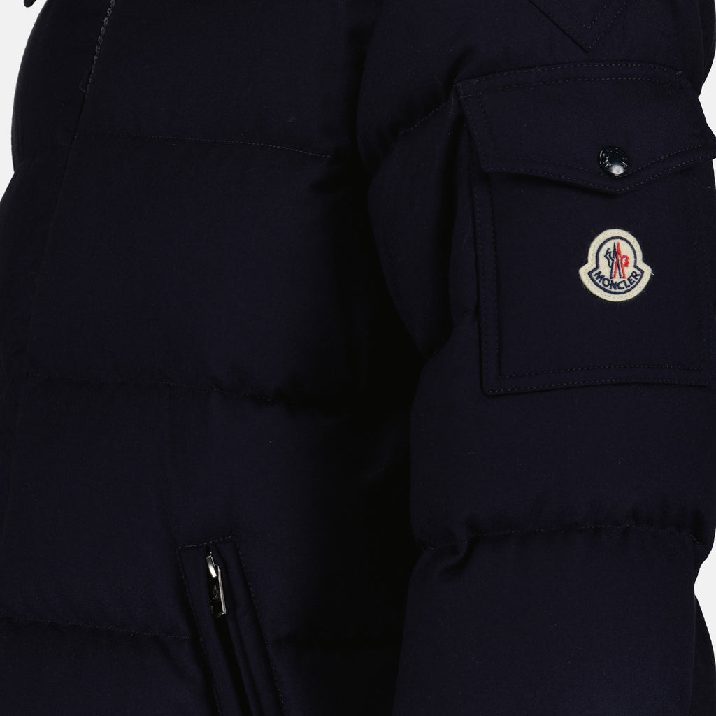 Manteaux Doudoune Montgenevre Moncler Bleu Homme