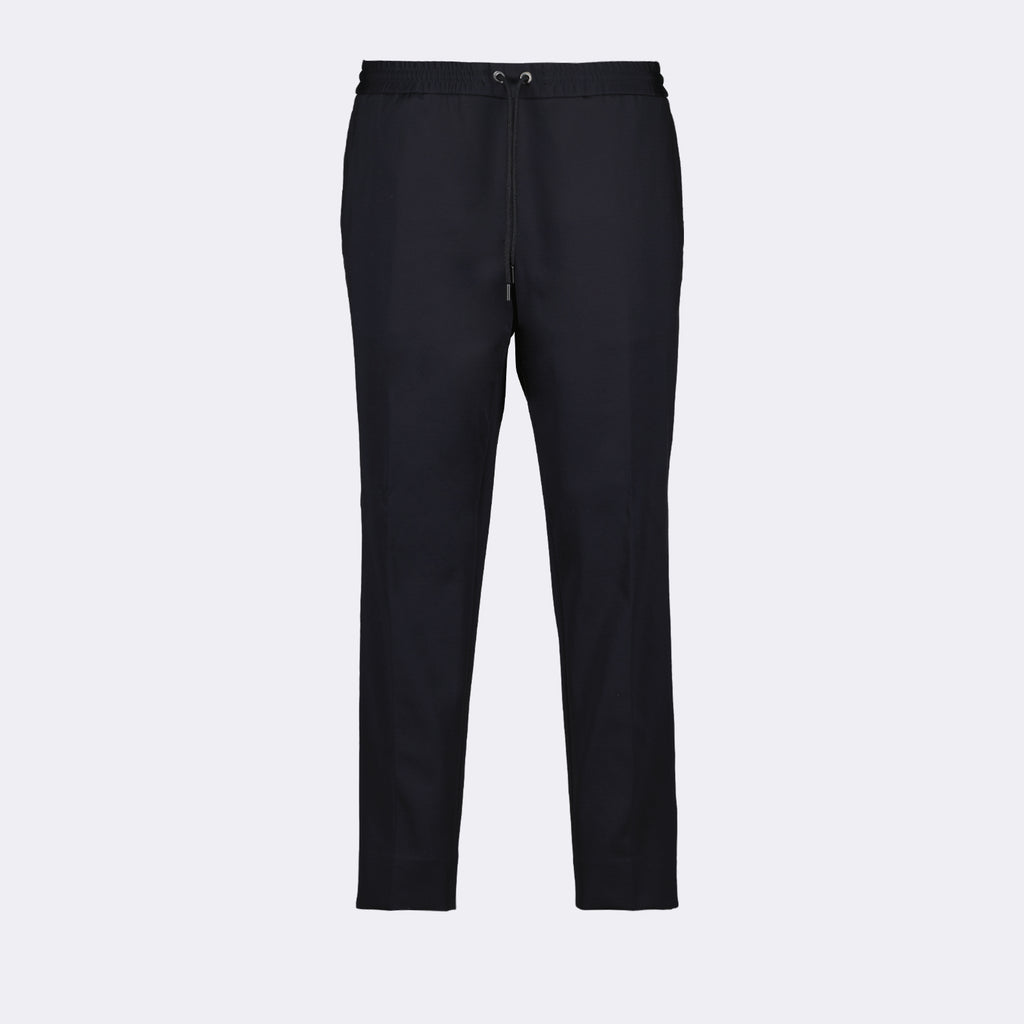 Pants Straight Pants Moncler Black Man