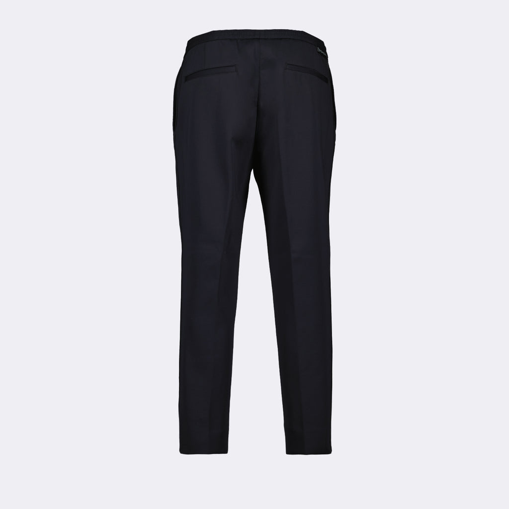 Pants Straight Pants Moncler Black Man