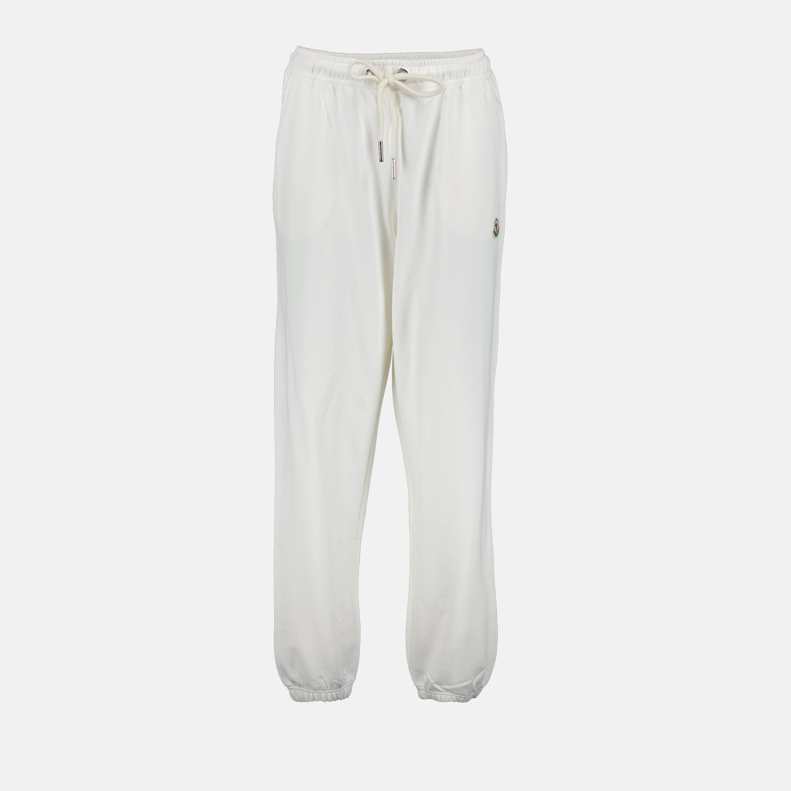 Pants Logo jogging pants Moncler White Women