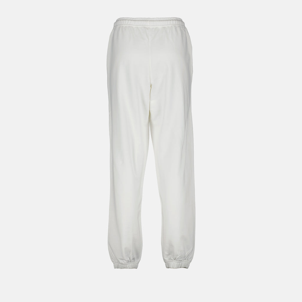 Pants Logo jogging pants Moncler White Women