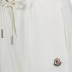 Pants Logo jogging pants Moncler White Women
