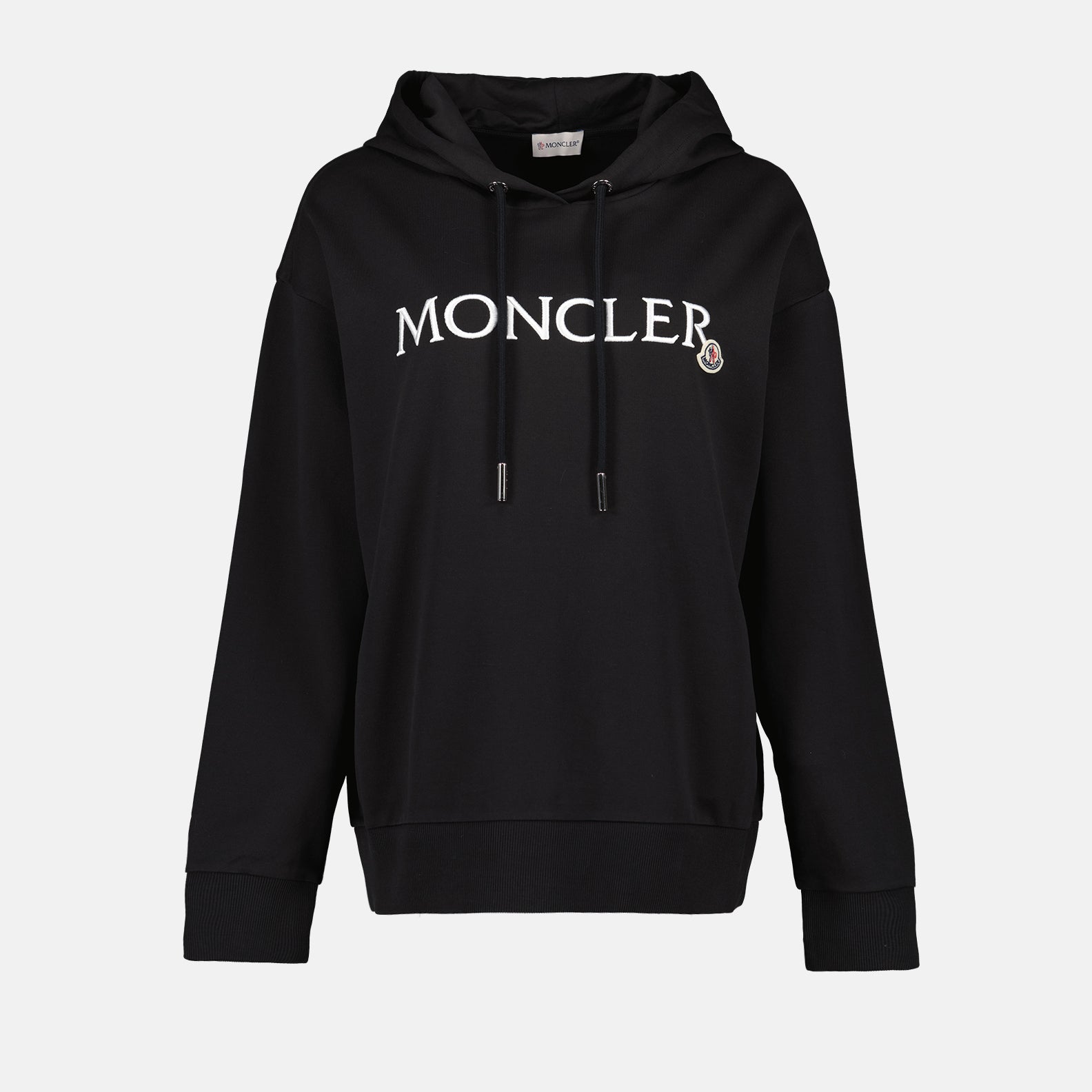 Sweat à capuche double logo