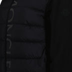 Vestes Veste bi-matière Moncler Noir Femme