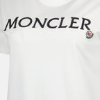 T-shirts T-shirt à logo Moncler Blanc Femme
