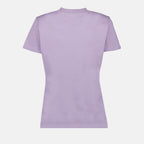 T-shirts T-shirt à logo Moncler Violet Femme