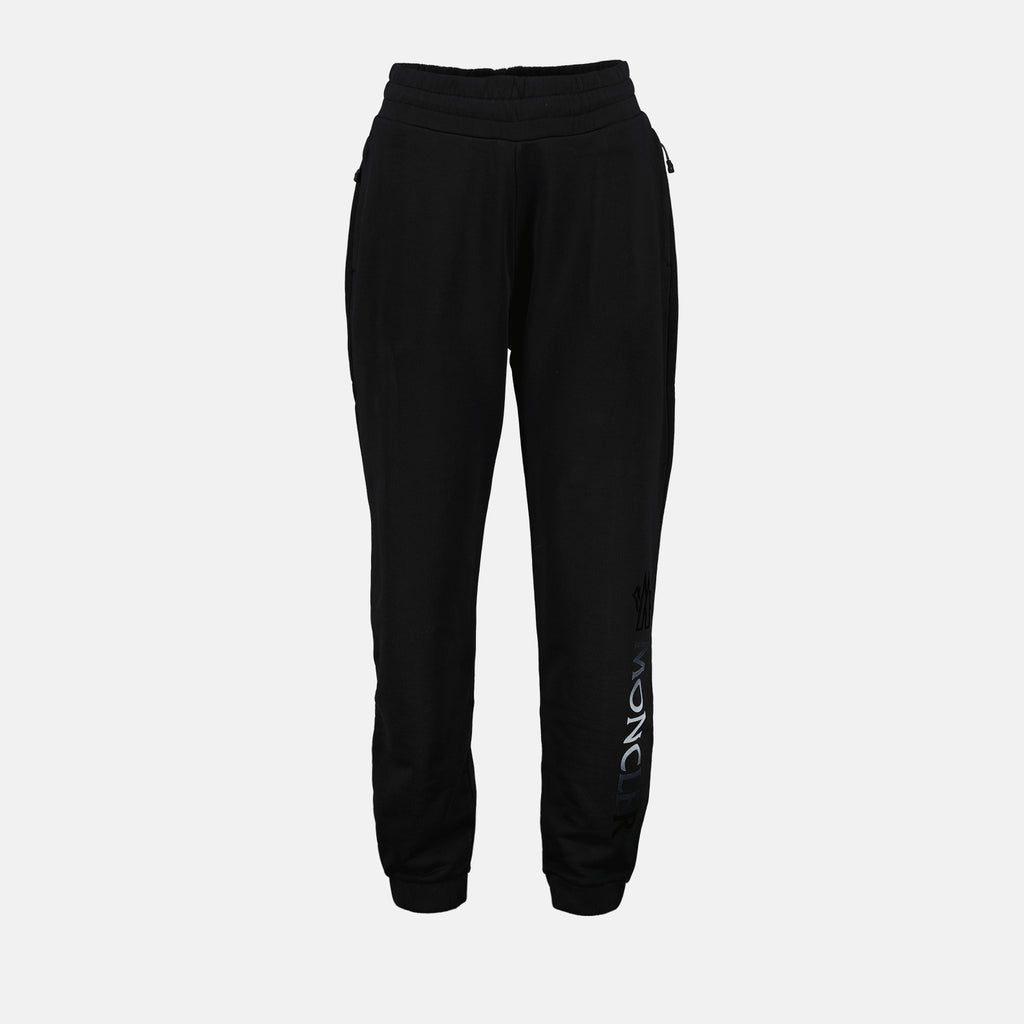 Pants Logo Jogging Pants Moncler Black Women