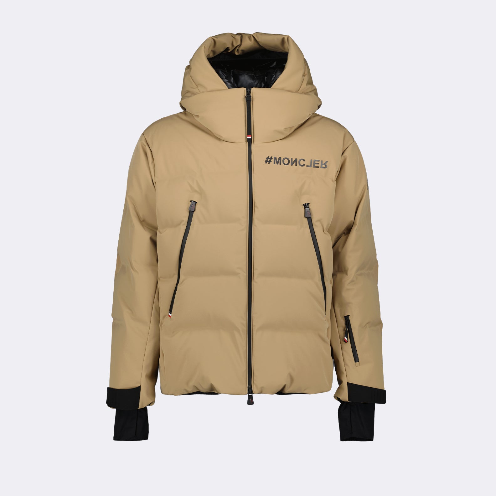 Manteaux Doudoune Fellberg Moncler Grenoble Beige Homme