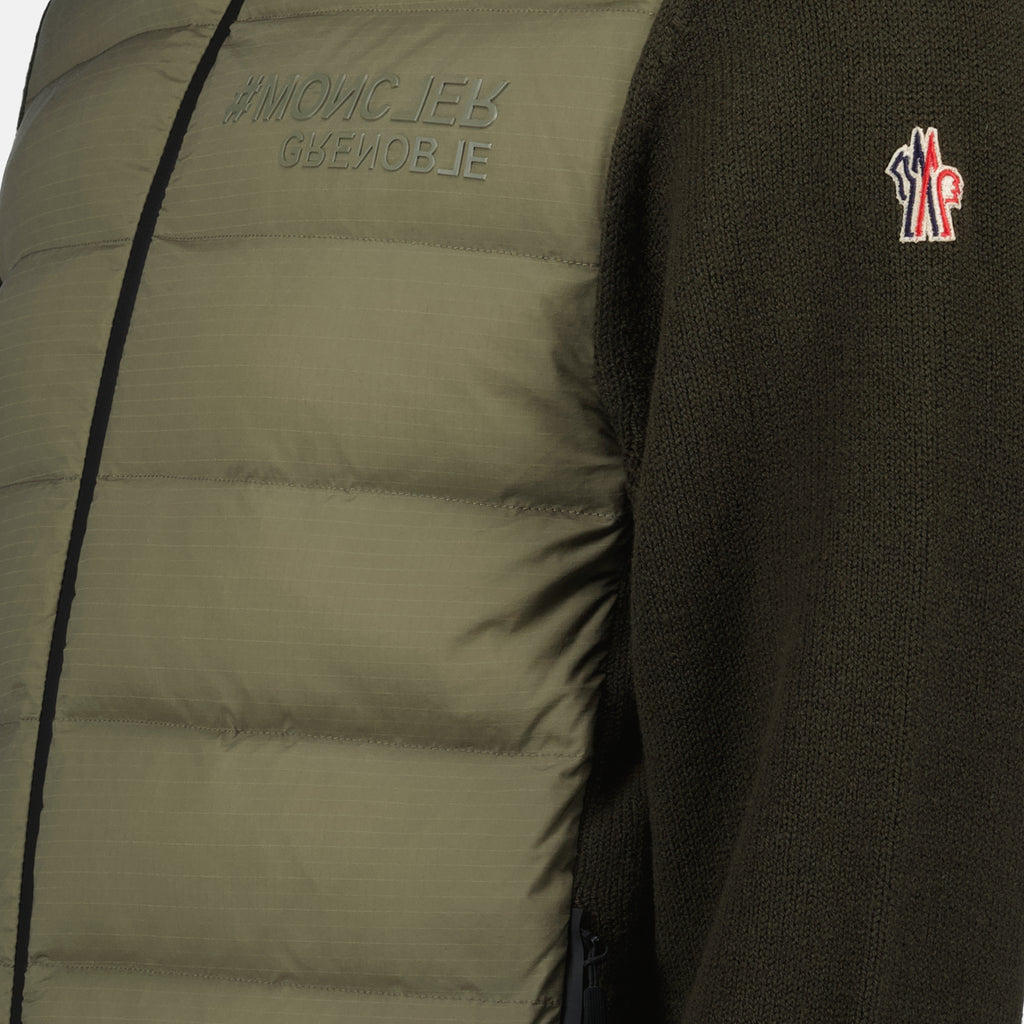 Jacken Veste bi-matière Moncler Grenoble Grün Homme