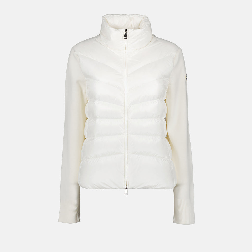 Giacche Veste bi-matière Moncler Bianco Femme