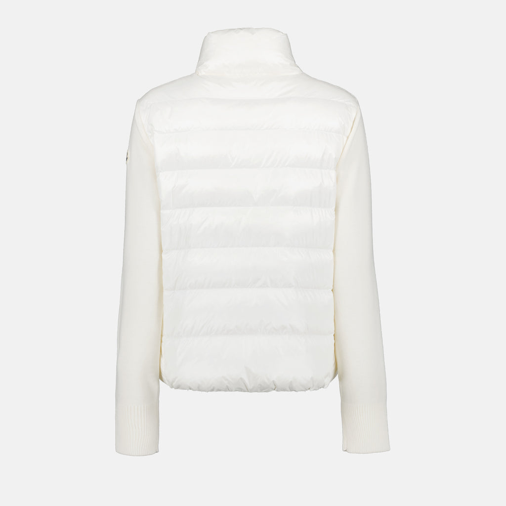 Giacche Veste bi-matière Moncler Bianco Femme