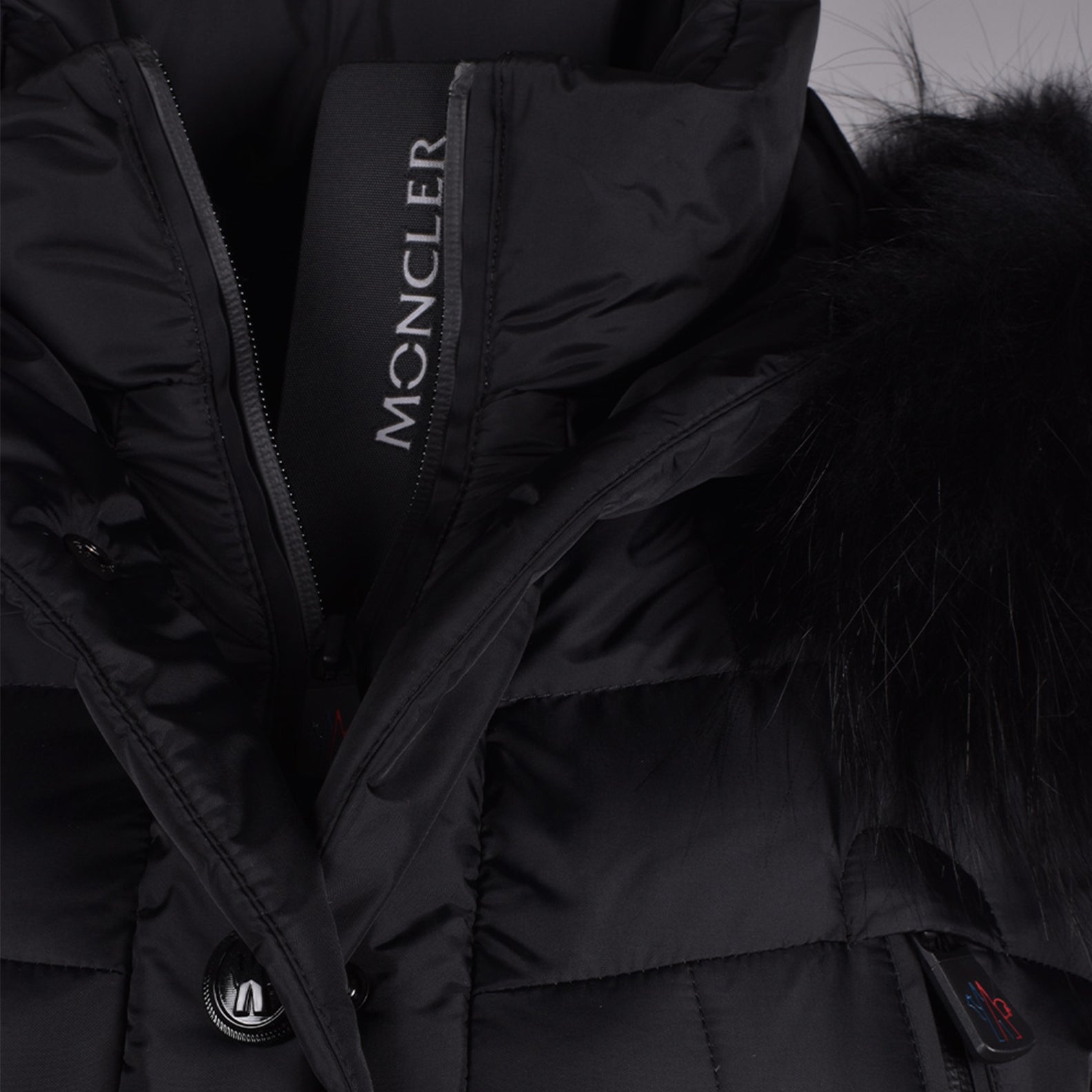 코트 Doudoune Beverley Moncler Grenoble 검은색 Femme