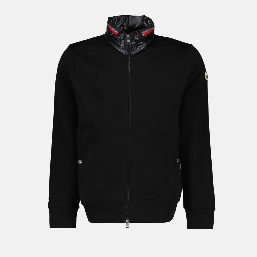 Jaquetas Veste zippée Moncler Preto Homme