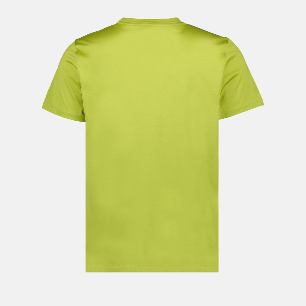 T-shirts T-shirt à double logo Moncler Vert Homme