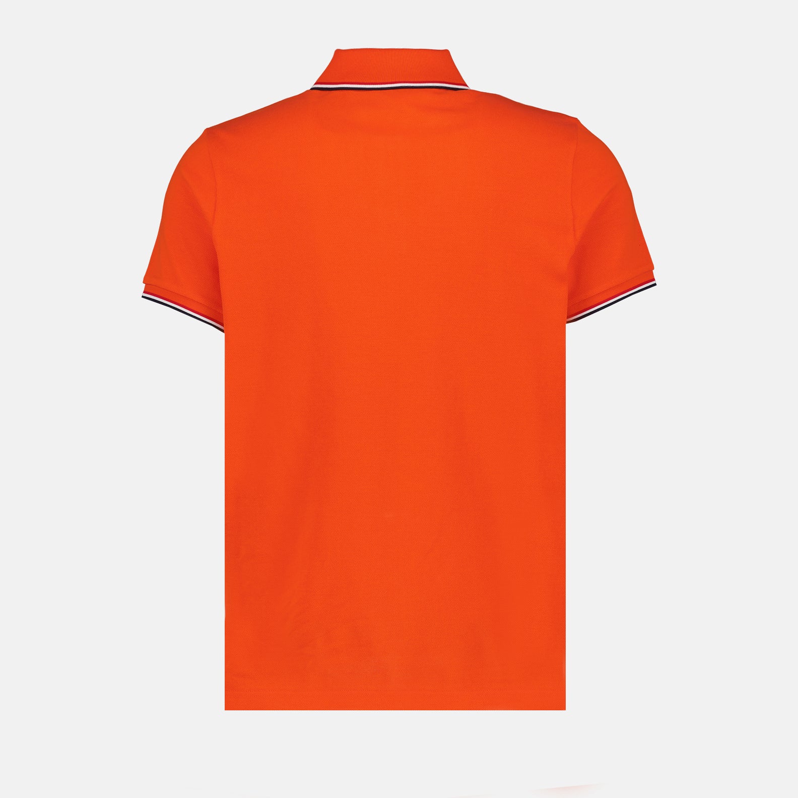 Polos Polo à logo et liseré Moncler Naranja Homme