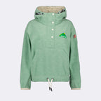 스웨트셔츠 Sweatshirt en velours Moncler Grenoble 녹색 Femme