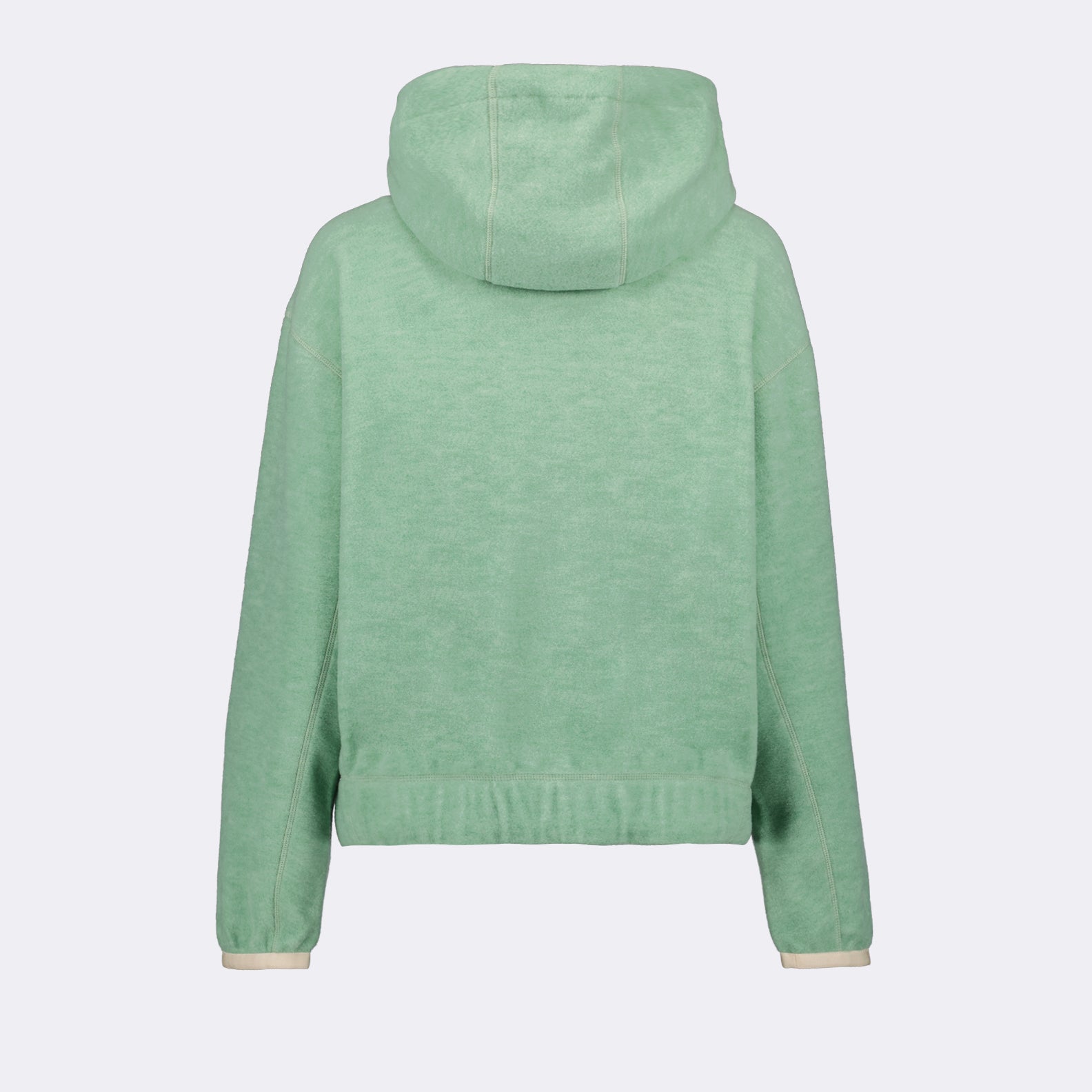 스웨트셔츠 Sweatshirt en velours Moncler Grenoble 녹색 Femme