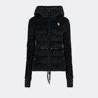 ジャケット キルティングフリースジャケット Moncler Grenoble 黒 Femme