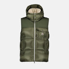 Vestes Doudoune Oust Moncler Kaki Homme