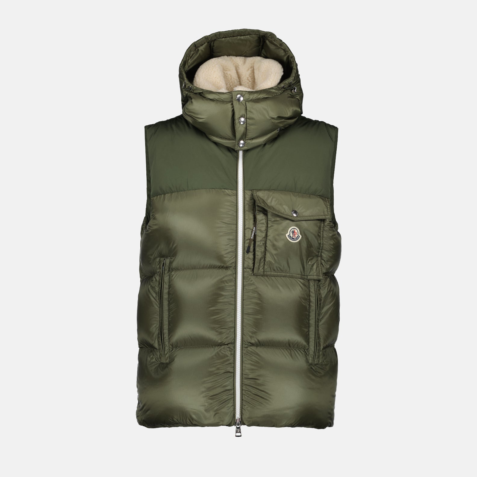 Vestes Doudoune Oust Moncler Kaki Homme