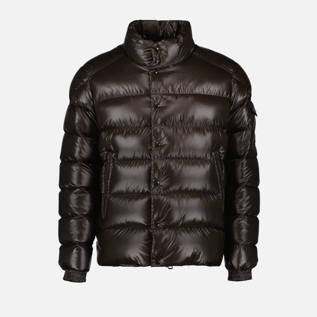 Manteaux Doudoune Lule Moncler Marron Homme