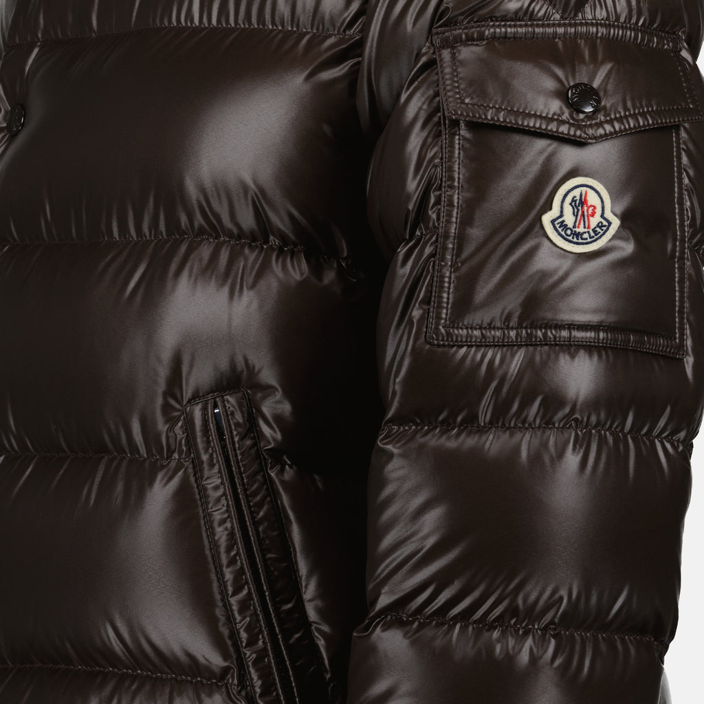 Manteaux Doudoune Lule Moncler Marron Homme