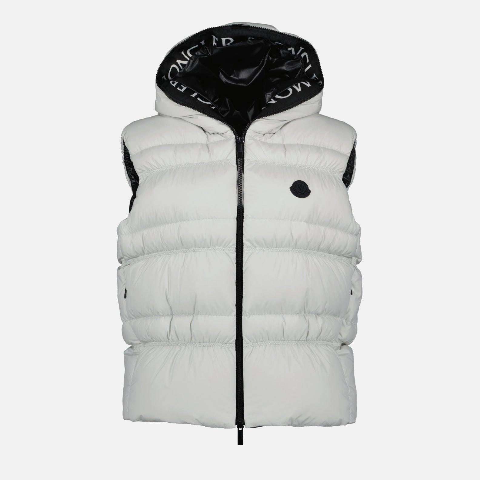 Manteaux Doudoune Weser Moncler Gris Femme
