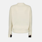 스웨트셔츠 Sweatshirt à logo Moncler Grenoble 베이지 Femme