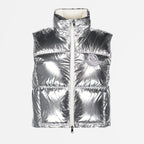 Manteaux Doudoune Blavet Moncler Argenté Femme