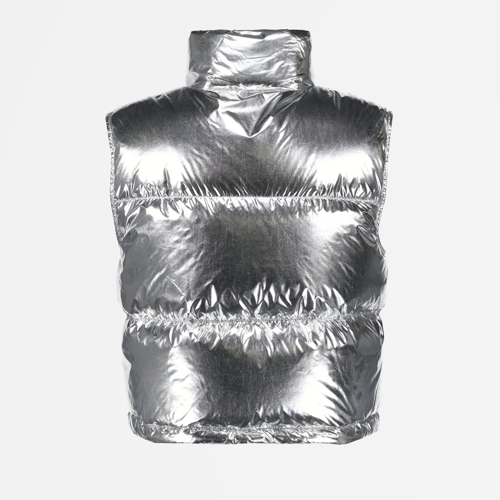 Manteaux Doudoune Blavet Moncler Argenté Femme