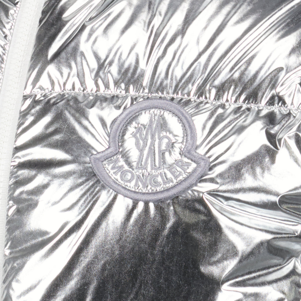 Manteaux Doudoune Blavet Moncler Argenté Femme