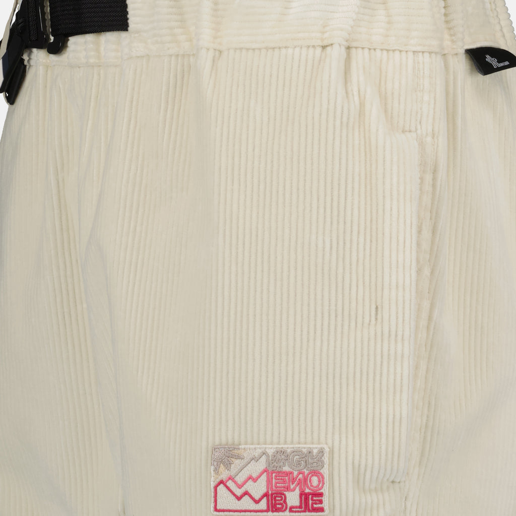 팬츠 코듀로이 팬츠 Moncler Grenoble 하얀색 Femme
