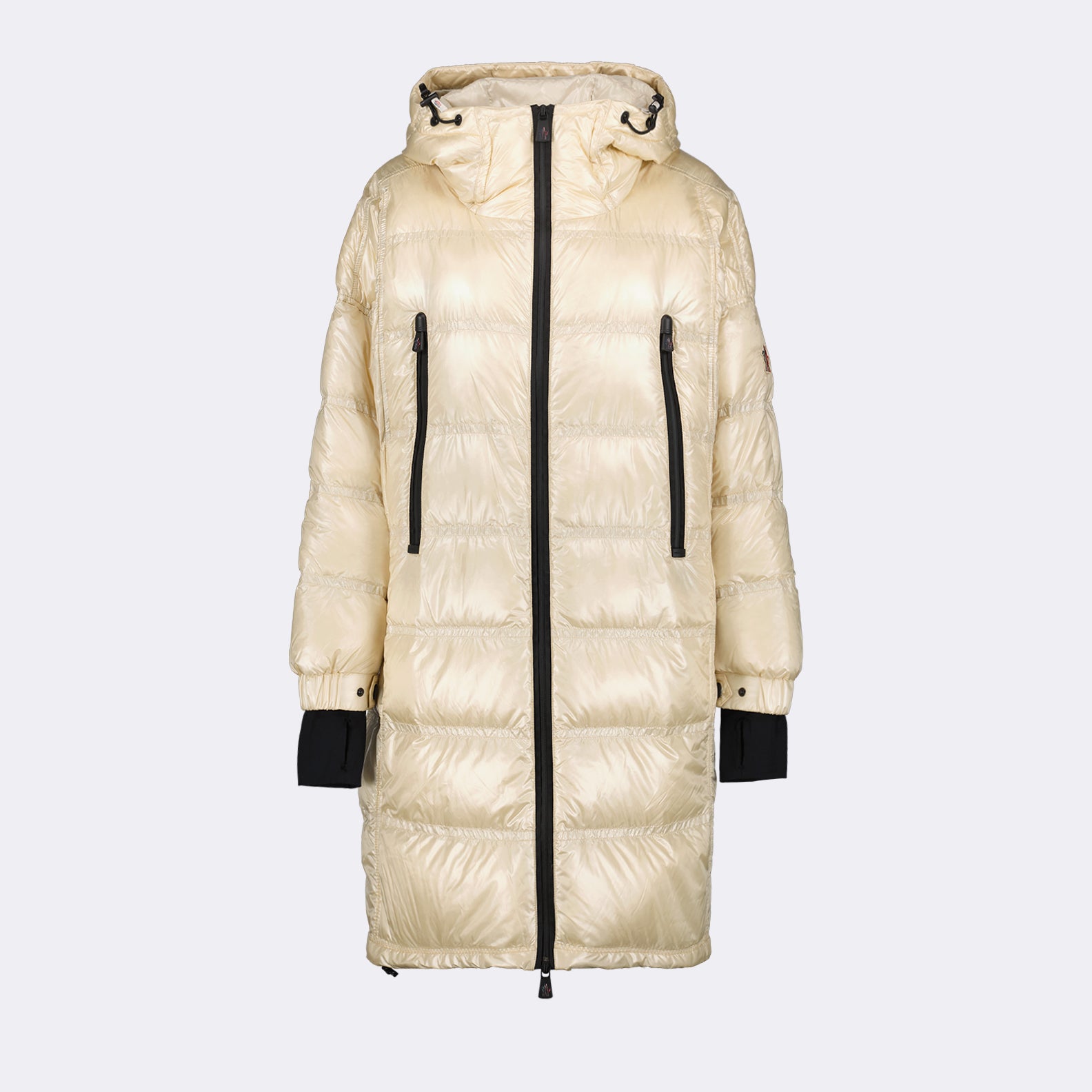 Manteaux Doudoune Rochelair Moncler Grenoble Beige Femme