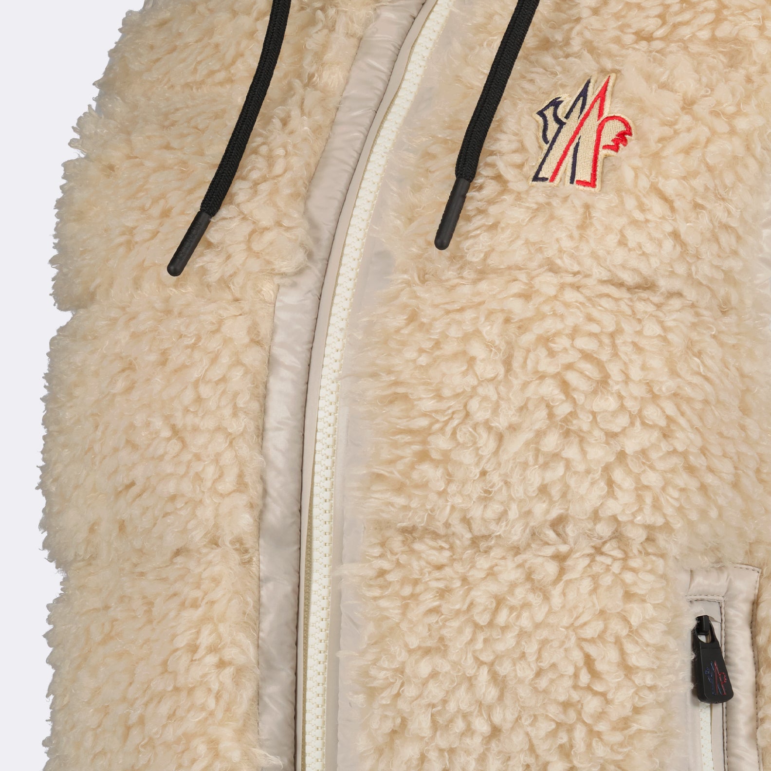 Vestes Doudoune sans manches Moncler Grenoble Beige Femme