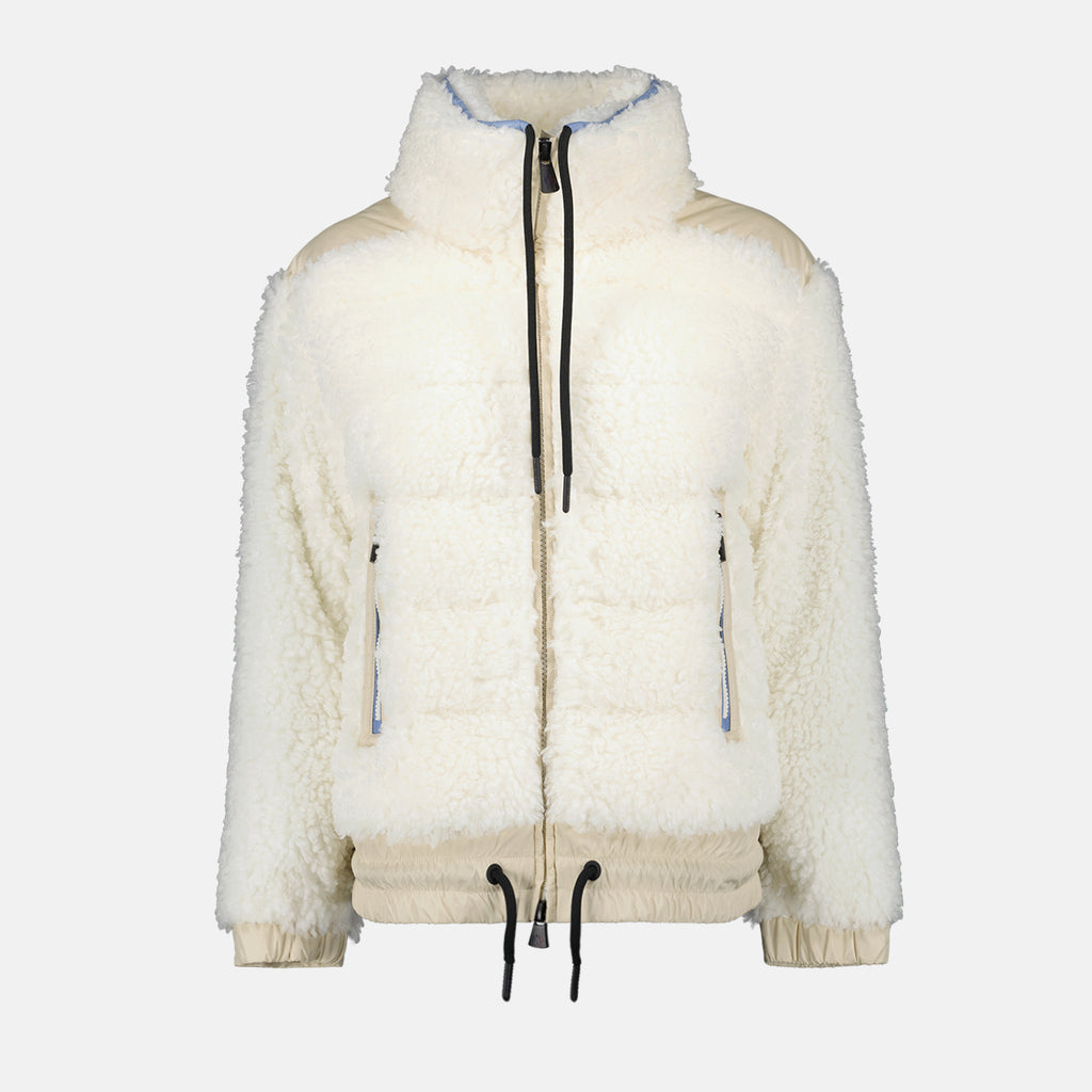 Maglieria Veste bi-matière Moncler Grenoble Bianco Femme