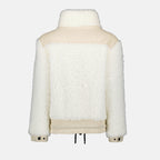 Maglieria Veste bi-matière Moncler Grenoble Bianco Femme