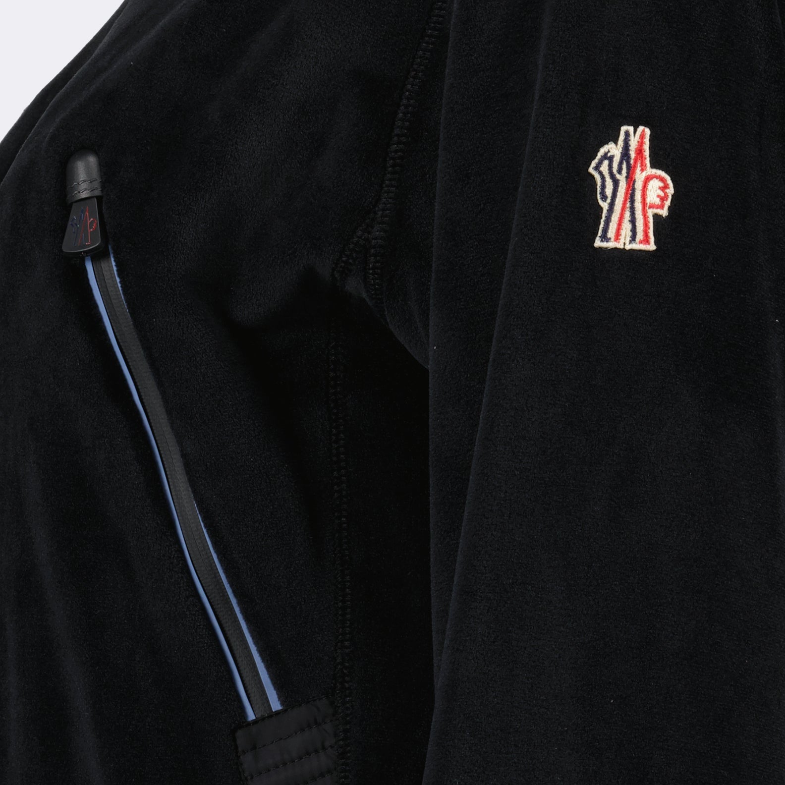 재킷 Veste en velours Moncler Grenoble 검은색 Femme