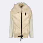 Giacche Giacca Bi-Materica Moncler Grenoble Beige Femme