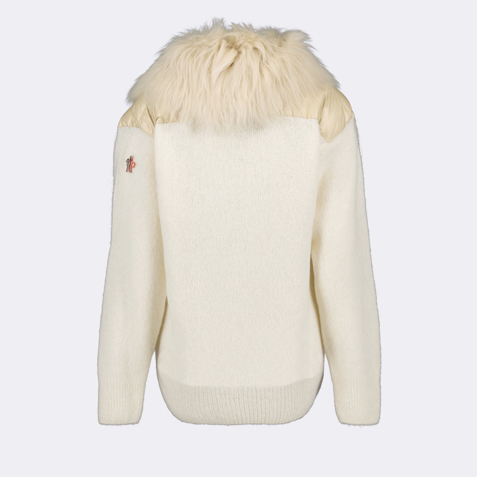 Giacche Giacca Bi-Materica Moncler Grenoble Beige Femme