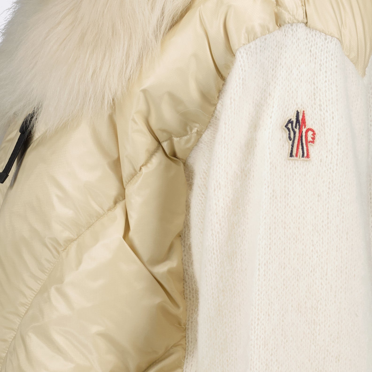 Giacche Giacca Bi-Materica Moncler Grenoble Beige Femme