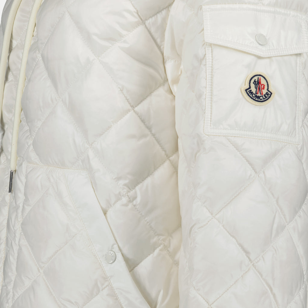 Manteaux Doudoune matelassée Moncler Blanc Femme