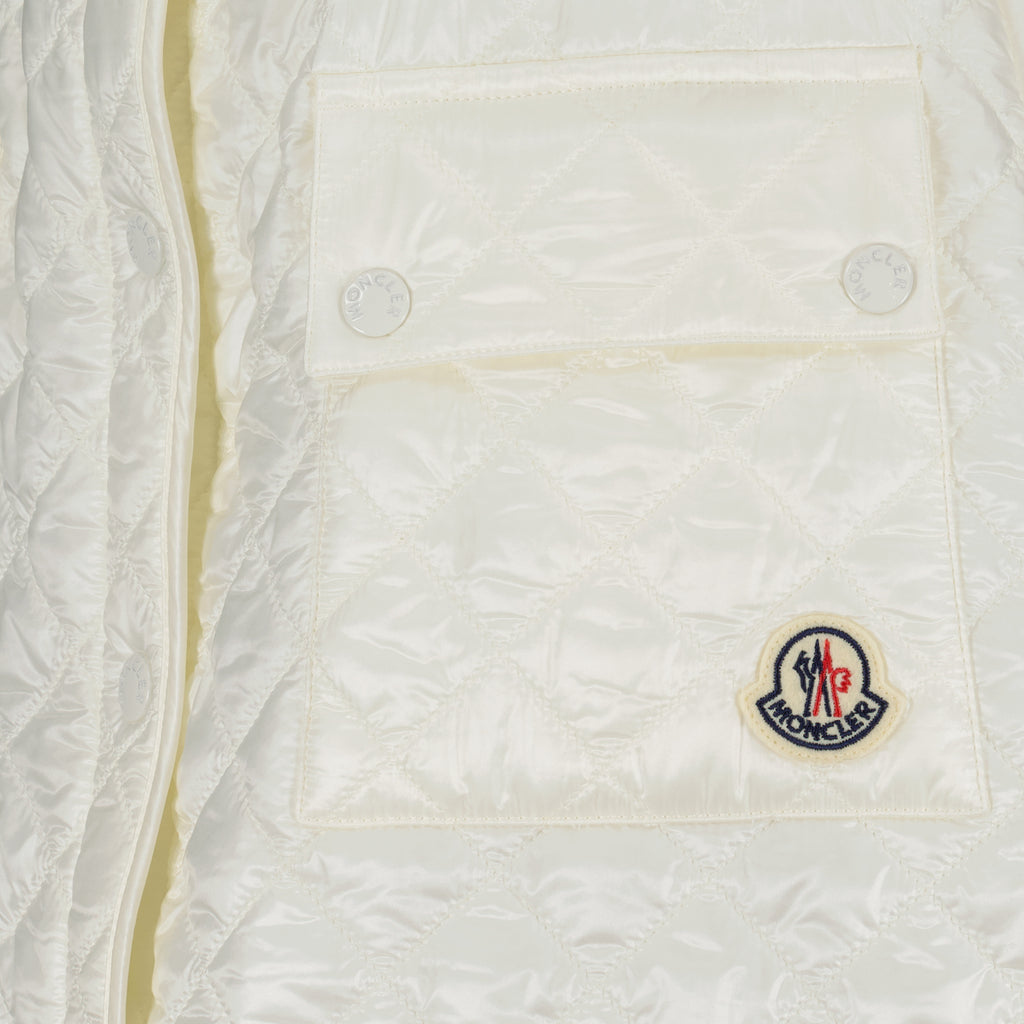 Jupes Jupe matelassée Moncler Blanc Femme
