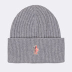 Hats, caps and beanies Logo beanie Moncler Grenoble Gray Man
