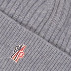 Hats, caps and beanies Logo beanie Moncler Grenoble Gray Man