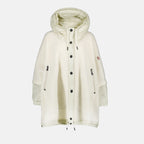 Vestes Cape en alpaga Moncler Grenoble Blanc Femme