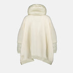 Vestes Cape en alpaga Moncler Grenoble Blanc Femme