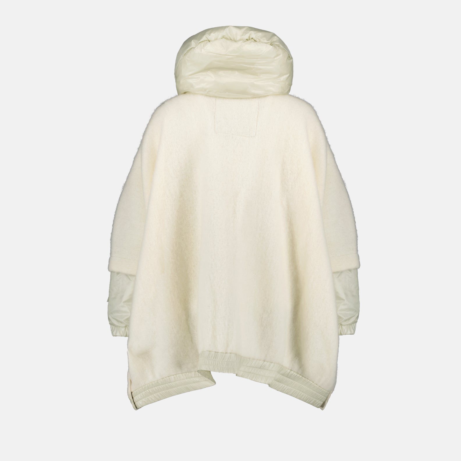 Vestes Cape en alpaga Moncler Grenoble Blanc Femme
