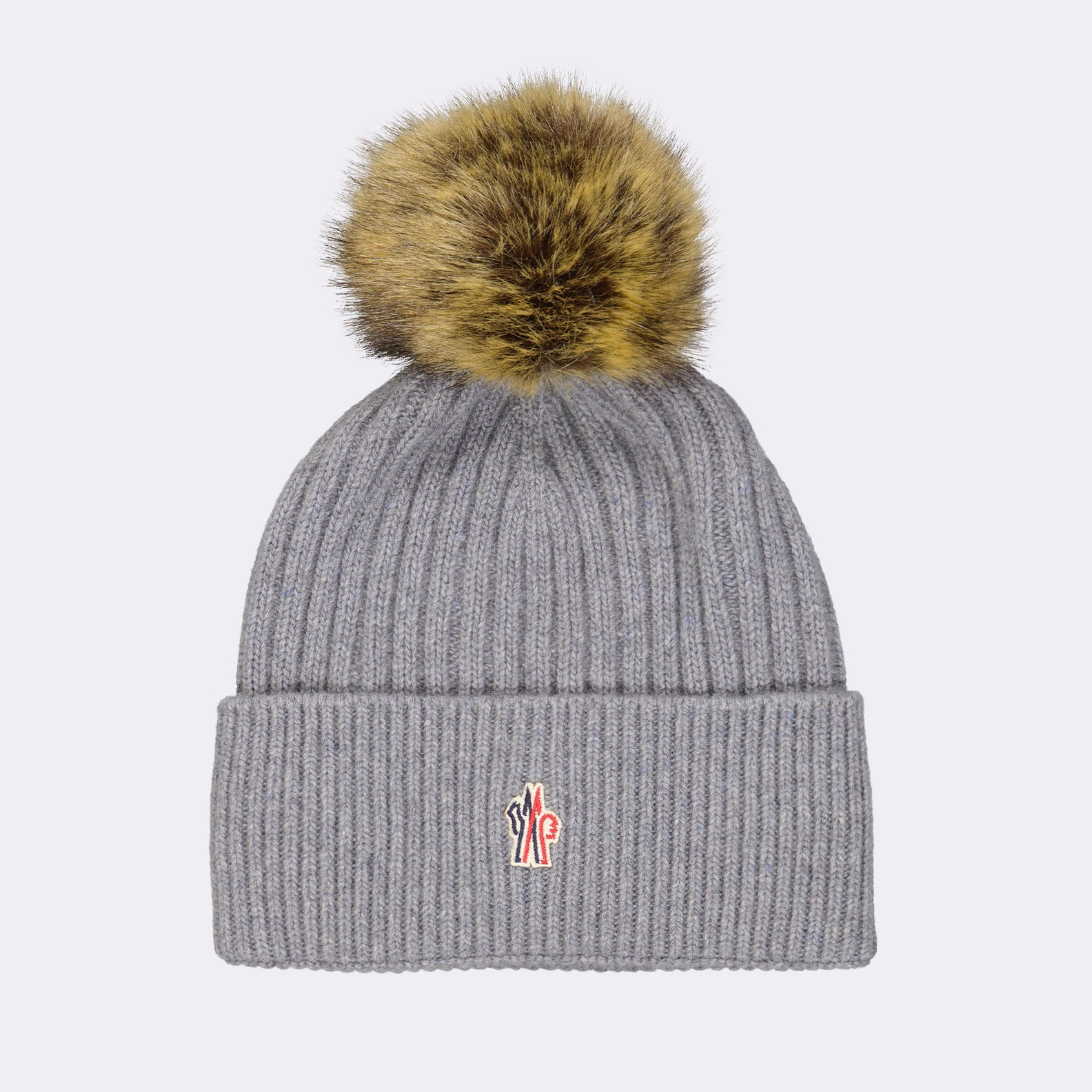 Hats, caps and beanies Pom-pom hat Moncler Grenoble Gray Women